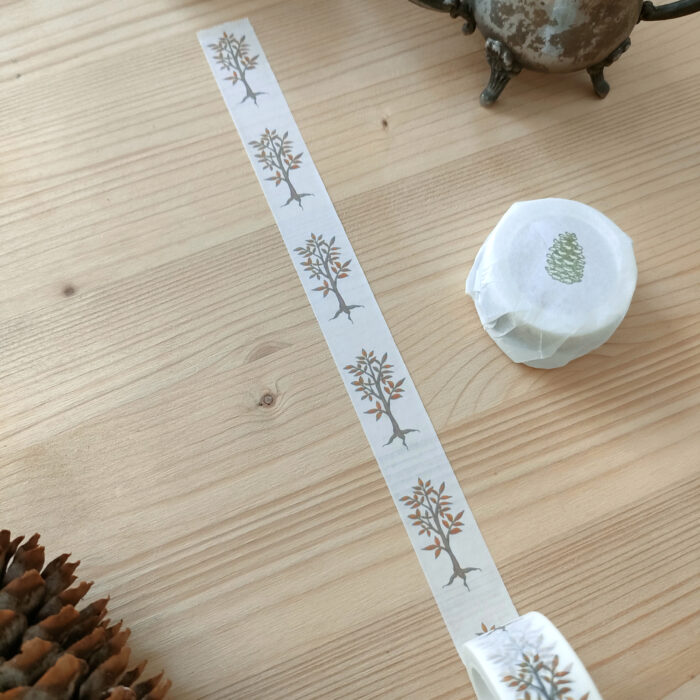 washi tape albero autunno