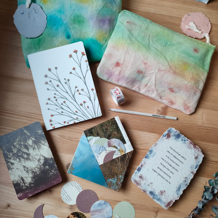 set di cartoleria creativa